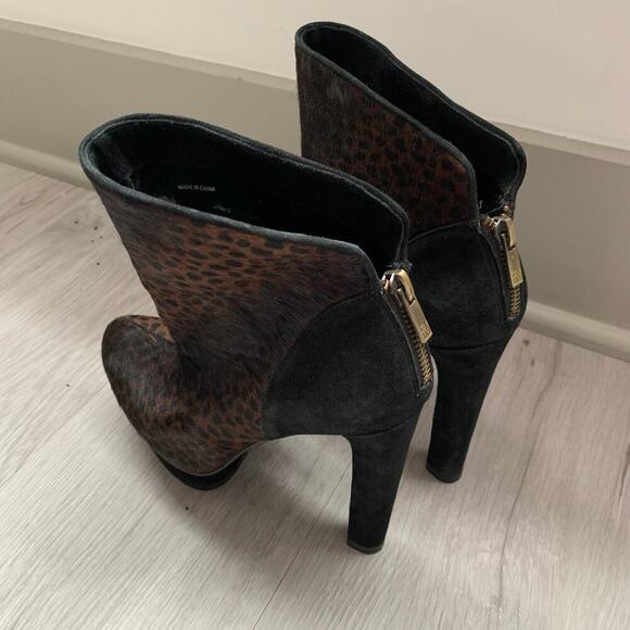Pelle Moda Cowhide Platform Heels 6 - Picture 3 of 6